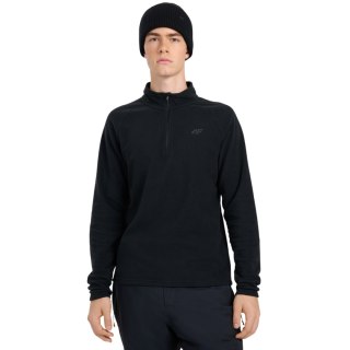 Bluza polarowa męska 4F M065 głęboka czerń 4FWAW25UFLEM065 20S 4F