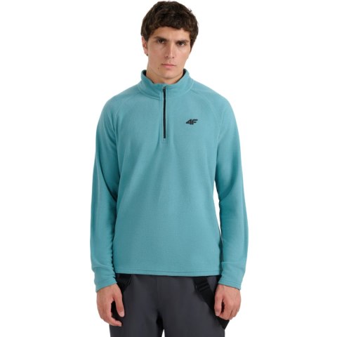 Bluza polarowa męska 4F M065 morska zieleń 4FWAW25UFLEM065 46S 4F