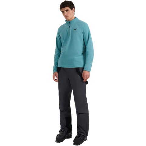 Bluza polarowa męska 4F M065 morska zieleń 4FWAW25UFLEM065 46S 4F
