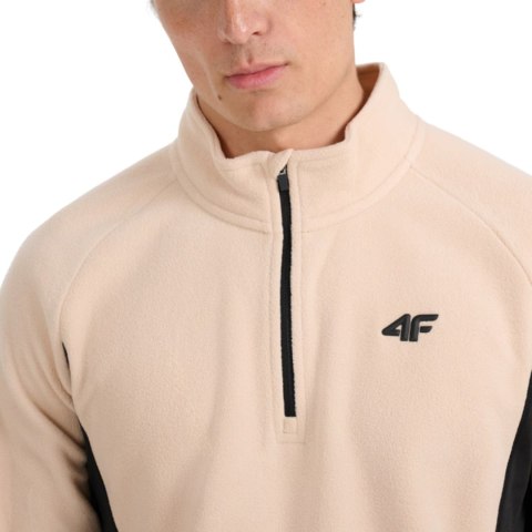 Bluza polarowa męska 4F M066 beżowa 4FWAW25UFLEM066 83S 4F