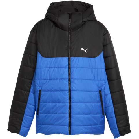 Kurtka męska Puma ESS Hooded Padded niebiesko-czarna 685211 13 Puma