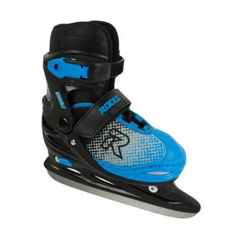 Łyżwy Roces Jokey Ice X czarno-niebieskie 450745 001 Roces