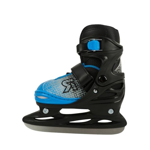 Łyżwy Roces Jokey Ice X czarno-niebieskie 450745 001 Roces
