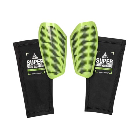 Ochraniacze piłkarskie Select Super v25 zielono-czarne 18876 Select