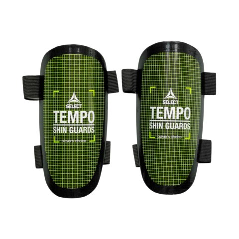 Ochraniacze piłkarskie Select Tempo v25 czarno-zielone 18873 Select