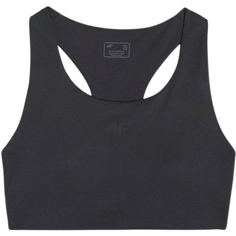 Stanik sportowy 4F F213 głęboka czerń 4FWMM00USBAF213 20S 4F