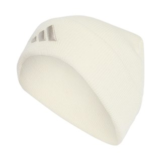 Czapka adidas New Logo Beanie Cuff kremowa JX5745 Adidas