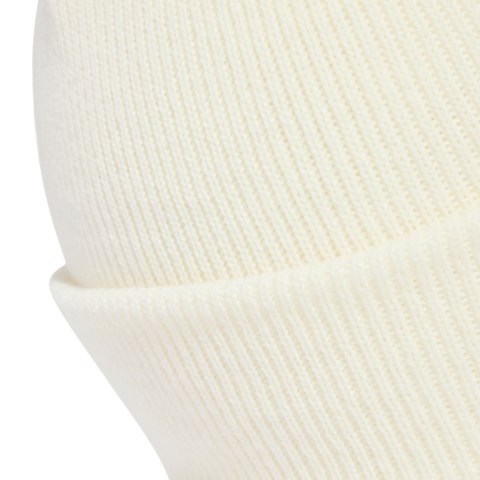 Czapka adidas New Logo Beanie Cuff kremowa JX5745 Adidas