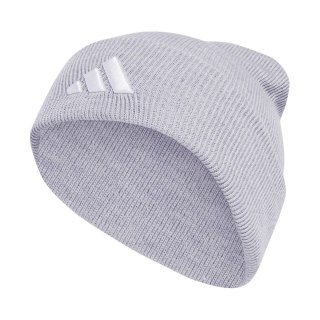 Czapka adidas New Logo Beanie Cuff szara JX5746 Adidas