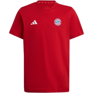Koszulka dla dzieci adidas FC Bayern Munich Tee czerwona IT4138 Adidas
