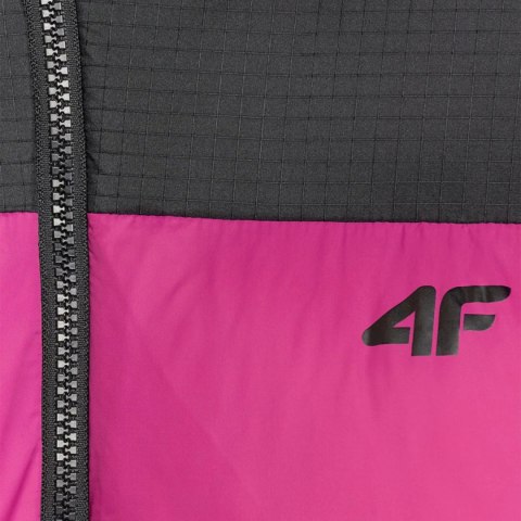 Kurtka damska pikowana 4F F581 fuksja 4FWAW25TDJAF581 55S 4F