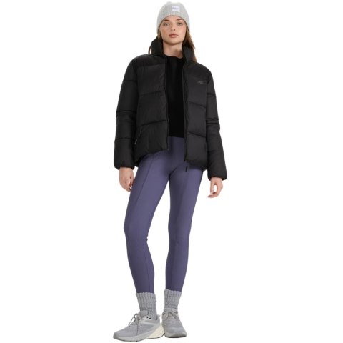 Kurtka damska pikowana 4F F581 głęboka czerń 4FWAW25TDJAF581 20S 4F