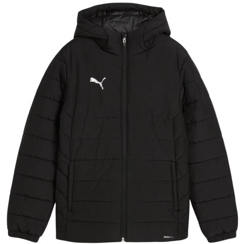 Kurtka dla dzieci Puma Team Additions Padded Hooded czarna 659738 03 Puma