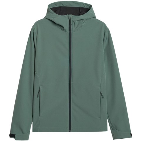Kurtka męska softshell 4F M362 ciemna zieleń 4FWAW25TSOFM362 40S 4F