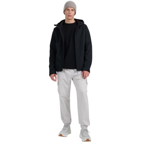 Kurtka męska softshell 4F M362 głęboka czerń 4FWAW25TSOFM362 20S 4F