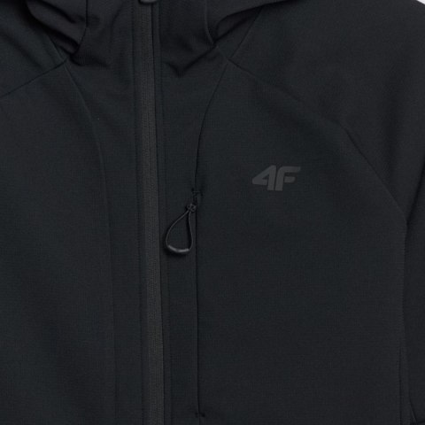 Kurtka męska softshell 4F M503 głęboka czerń 4FWAW25TSOFM503 20S 4F