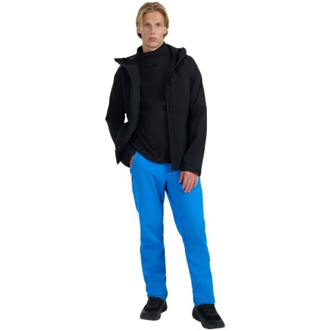 Kurtka męska softshell 4F M503 głęboka czerń 4FWAW25TSOFM503 20S 4F
