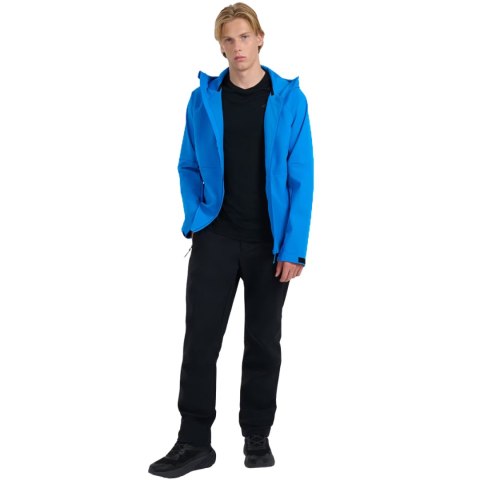 Kurtka męska softshell 4F M503 niebieska 4FWAW25TSOFM503 33S 4F