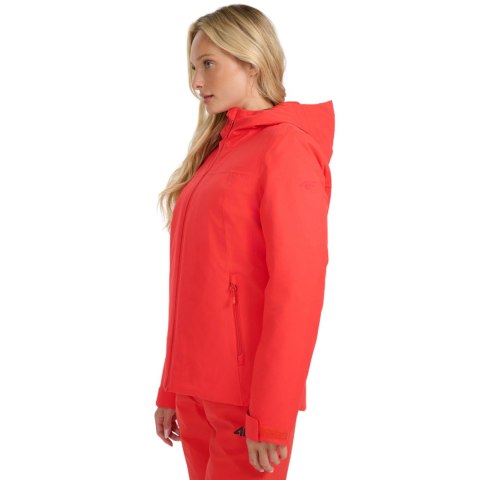 Kurtka narciarska damska 4F F0954 czerwona 4FWAW25TTJAF0954 62S 4F
