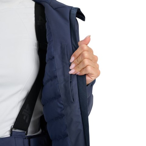 Kurtka narciarska damska 4F F0954 granatowa 4FWAW25TTJAF0954 31S 4F