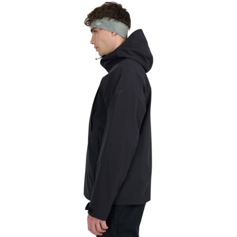 Kurtka trekkingowa męska 4F M1010 głęboka czerń 4FWAW25TTJAM1010 20S 4F