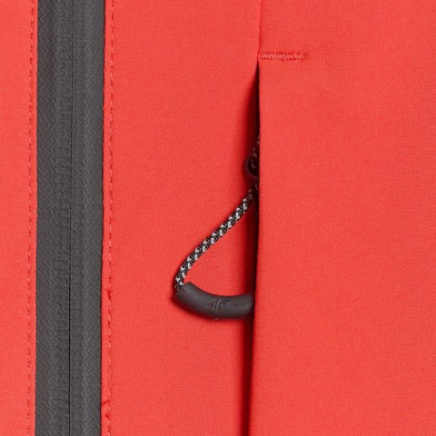 Kurtka trekkingowa męska 4F M1010 pomarańczowa 4FWAW25TTJAM1010 70S 4F