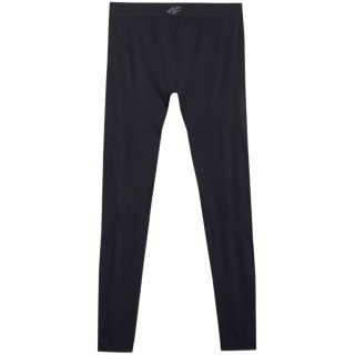 Spodnie termoaktywne męskie 4F M234 głęboka czerń 4FWAW25USEAM234 20S 4F