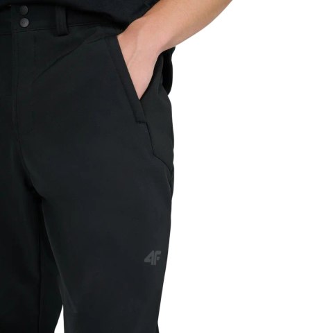 Spodnie trekkingowe męskie 4F FNK M0990 głęboka czerń 4FWAW25TFTRM0990 20S 4F
