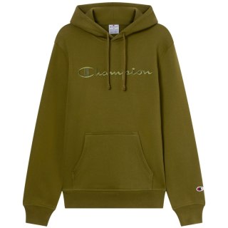 Bluza męska Champion Hooded Sweatshirt oliwkowa 220271 GS585 Champion