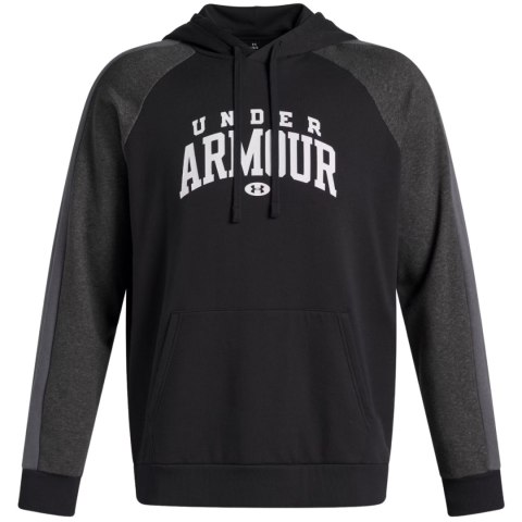Bluza męska Under Armour Rival Fleece Colorblock Hoodie czarna 6003958 001 Under Armour