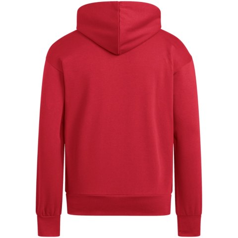Bluza męska adidas Essentials Feelcozy Hoodie czerwona KC0907 Adidas
