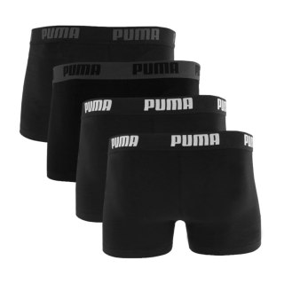 Bokserki męskie Puma Basic 4pak czarne 938198 01 Puma