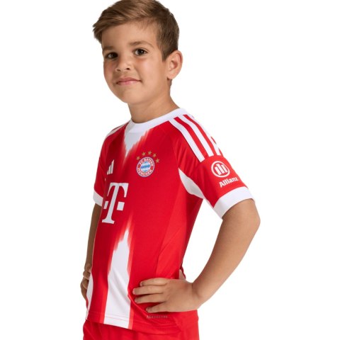 Komplet sportowy dla dzieci adidas FC Bayern 25/26 Home czerwony JN8510 Adidas