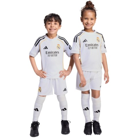 Komplet sportowy dla dzieci adidas Real Madrid 25/26 Home biały JN8870 Adidas