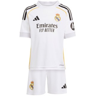 Komplet sportowy dla dzieci adidas Real Madrid 25/26 Home biały JN8870 Adidas