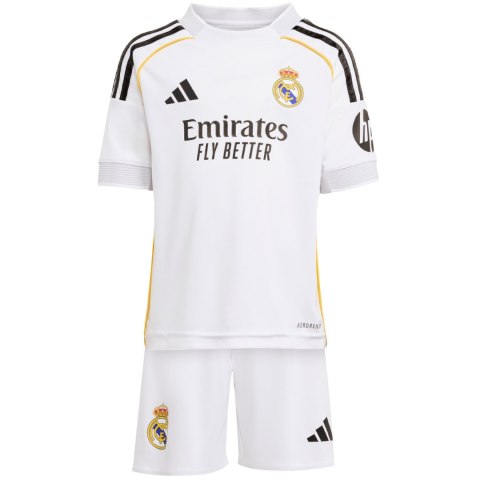 Komplet sportowy dla dzieci adidas Real Madrid 25/26 Home biały JN8870 Adidas