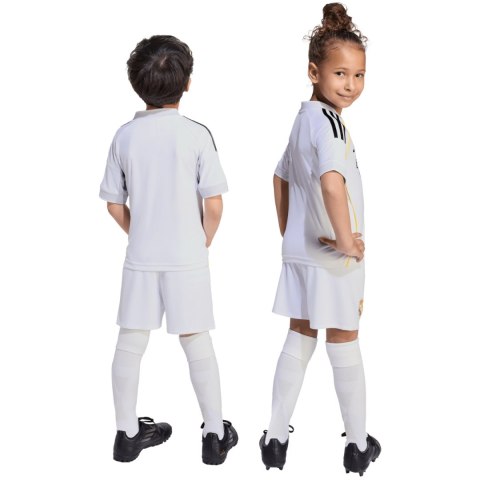 Komplet sportowy dla dzieci adidas Real Madrid 25/26 Home biały JN8870 Adidas