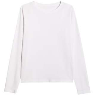 Koszulka damska 4F longsleeve F431 biała 4FWMM00TLONF431 10S 4F