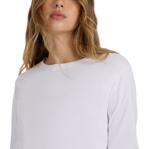 Koszulka damska 4F longsleeve F431 biała 4FWMM00TLONF431 10S 4F