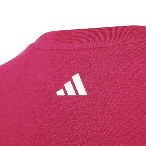 Koszulka dla dzieci adidas Codes Collegiate Graphic Tee różowa KA9764 Adidas