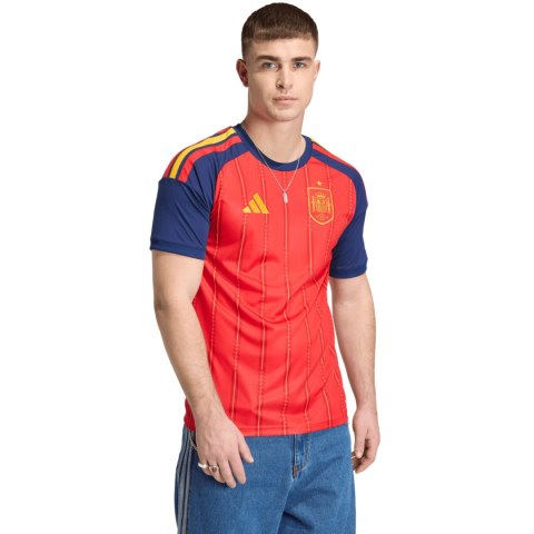 Koszulka męska adidas Spain 26 Home Jersey czerwona JN4390 Adidas