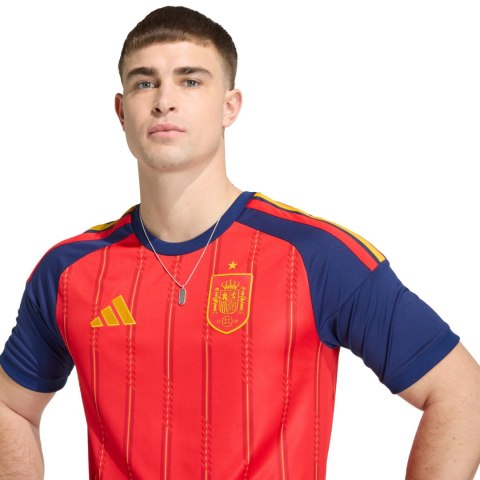 Koszulka męska adidas Spain 26 Home Jersey czerwona JN4390 Adidas
