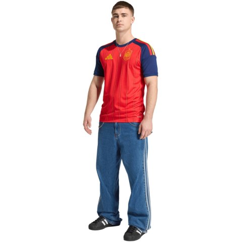 Koszulka męska adidas Spain 26 Home Jersey czerwona JN4390 Adidas