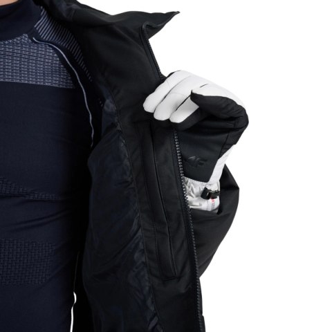 Kurtka narciarska męska 4F M0788 głęboka czerń 4FWAW25TTJAM0788 20S 4F