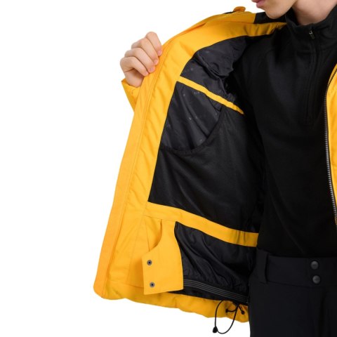 Kurtka narciarska męska 4F M0788 pomarańczowa 4FWAW25TTJAM0788 70S 4F