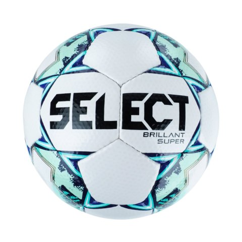 Piłka nożna Select Brillant Super 5 biało-granatowo-zielona 19215 Select