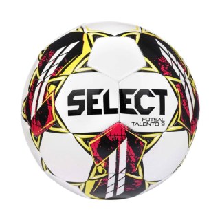 Piłka nożna hala Select Futsal Talento 9 MINI biało-czerwono-czarna 19258 Select