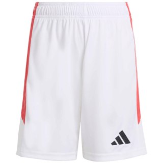 Spodenki dla dzieci adidas Tiro 26 League biało-czerwone KR0364 Adidas