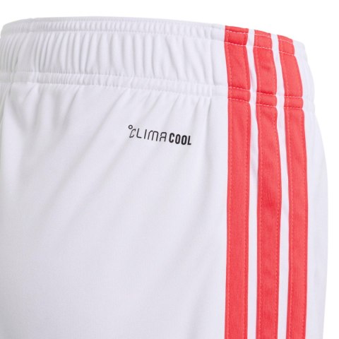 Spodenki dla dzieci adidas Tiro 26 League biało-czerwone KR0364 Adidas