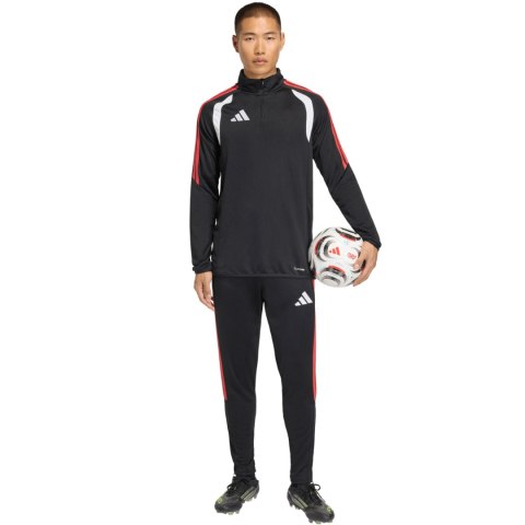 Spodnie męskie adidas Tiro 26 League Training Slim czarno-czerwone JY7111 Adidas